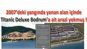 Ağaçlandırılacak denilen yere yapılan Titanic Hotels'den açıklama!