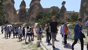 Kapadokya'da 2021 yılının turist rekoru kırıldı!