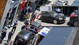 Otelin 8'inci katından otomobilin üzerine düştü!