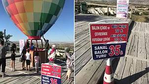 Kapadokya'da balon turu yabancıya güzel! Vay garibim yerlilerim vay