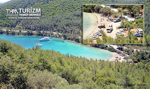 Bodrum'un Cennet Koyu ranta kurban gitti! Yapılaşma başladı