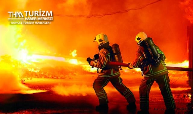 Fethiye'deki lüks otelde yangın!