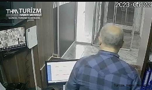 Resepsiyon görevlisi ilk iş gününde oteli soydu!