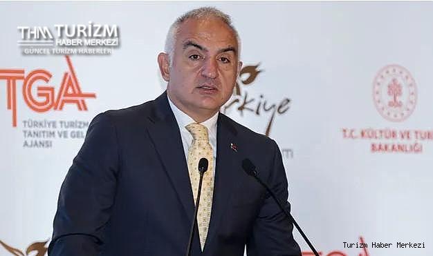 Bakan Ersoy Türkiye'nin dünya turizmindeki hedefini açıkladı!