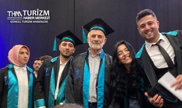 Belediye Başkanı 66 yaşında Turizm Otelcilik bölümünü bitirdi!