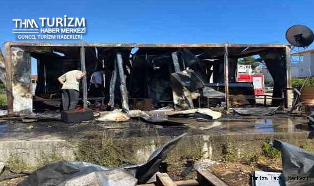 5 yıldızlı otelin personel lojmanıydı! Yangında küle döndü