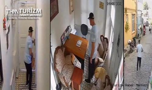 7 ayrı oteli elini kolunu sallaya sallaya soydu!