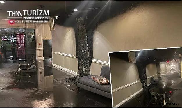Annesi ile kavga eden genç kız oteli yaktı!