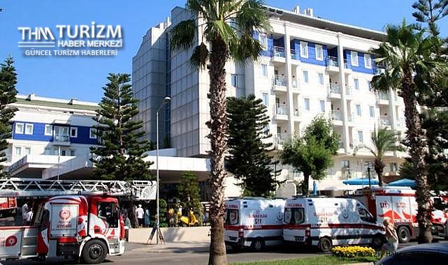 Antalya'daki 5 yıldızlı otelde yangın!