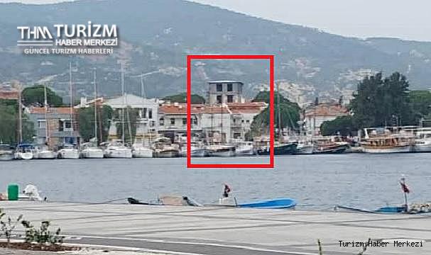 Mühür kırılarak sit alanına dikilen kaçak otel ile ilgili flaş karar!