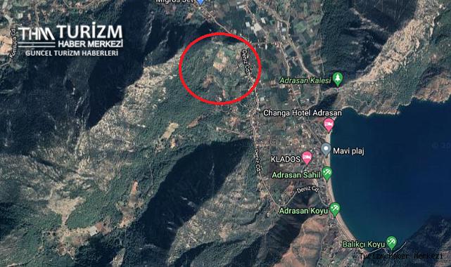 Orman arazisine kamp görünümlü devasa turistik tesis!