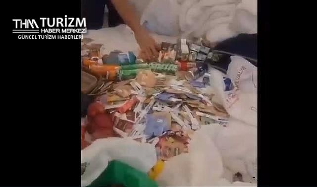 Her şey dahili çok yanlış anlamışlar! Rus turistin odasından çıkanlar ağızları açık bıraktı