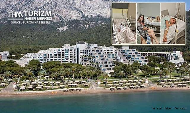 Rixos Sungate Otel'de zehirlenen turistler İngiltere hükümetinin gündeminde! Uyarı yayınladılar