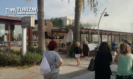 Bodrum'daki otelin odasında patlama! Yangın çıktı