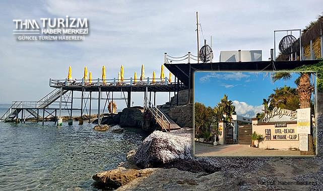 For You Otuzbeş Otel kaçak iskele yaptı! Suç duyurusunda bulunuldu