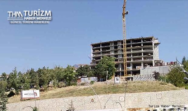 Temeli 10 yıl önce atıldı! Bölgenin en lüks termal oteli olacak