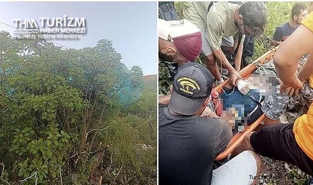 Yamaç paraşütü faciası! Turist öldü pilot ağır yaralı