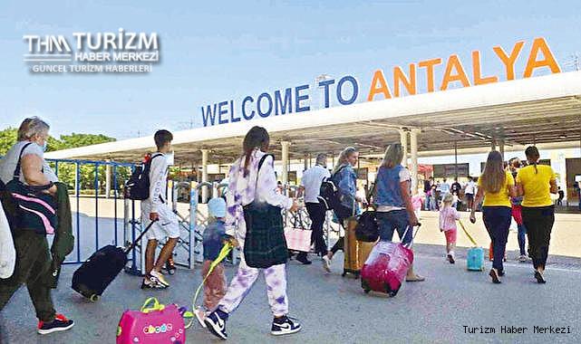 Antalya'ya gelen turist sayısında son durum!