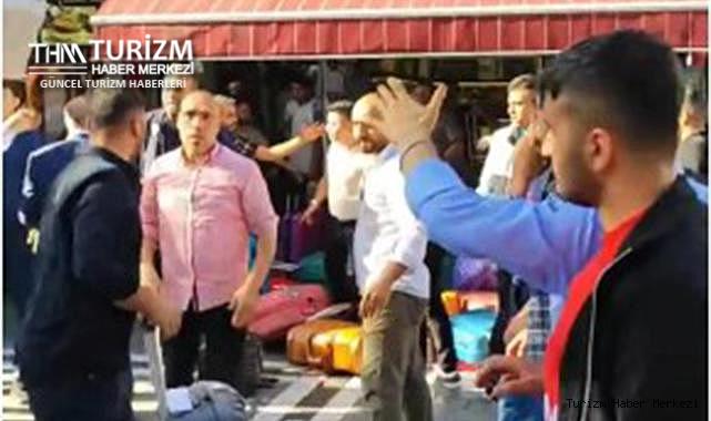 Esnafın tartışmasında silahlar konuştu, olan turiste oldu!
