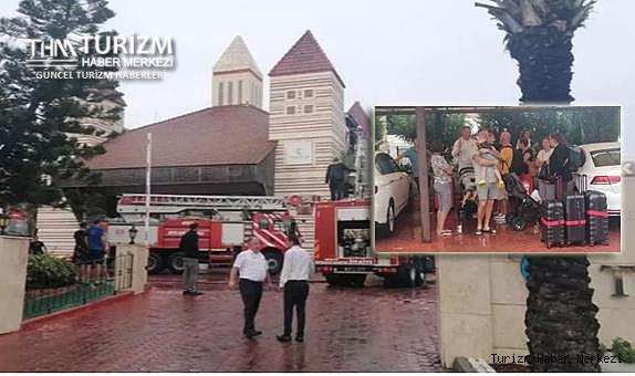 Prizde unutulan şarj aleti 5 yıldızlı otelde yangın çıkardı! Valizini alan turist oteli terk etti