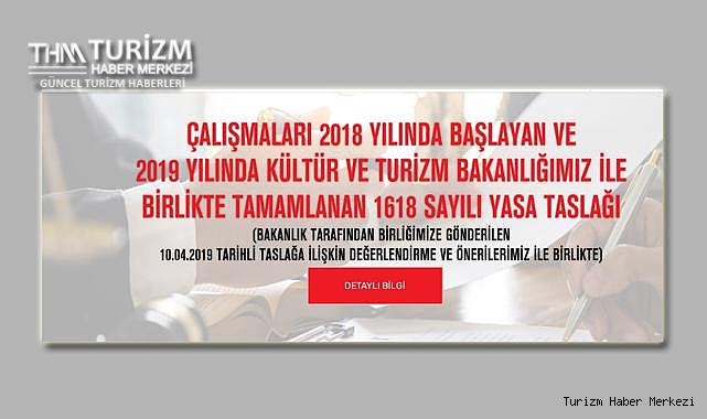 1618 Sayılı Seyahat Acentaları Kanunu taslağı TÜRSAB web sitesinde yayınlandı! İşte tüm ayrıntılar