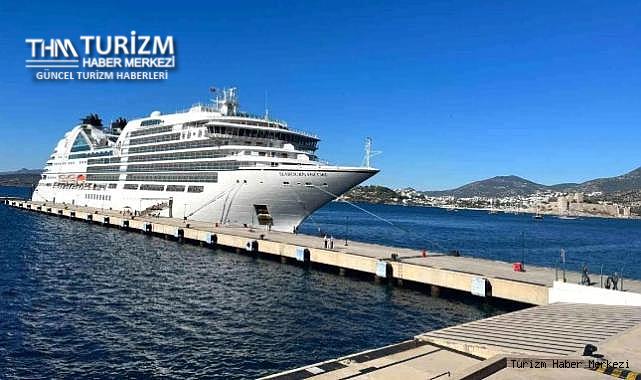 2023 turizm sezonunun son kruvaziyer gemisi geldi!
