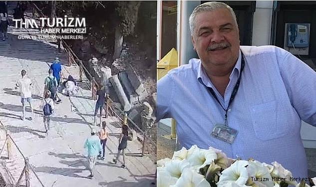 Efes Antik Kenti'nde kalp krizi geçiren turist rehberi hayatını kaybetti!