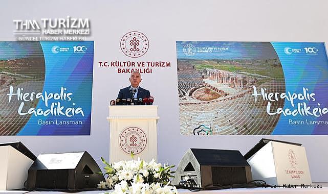 Hierapolis Antik Kenti kazılarına 1 milyar TL destek!
