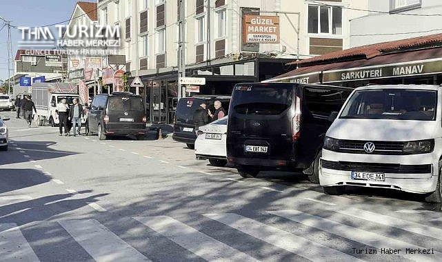Otopark ücretinden kaçan turizm araçları mahallelinin korkulu rüyası oldu!