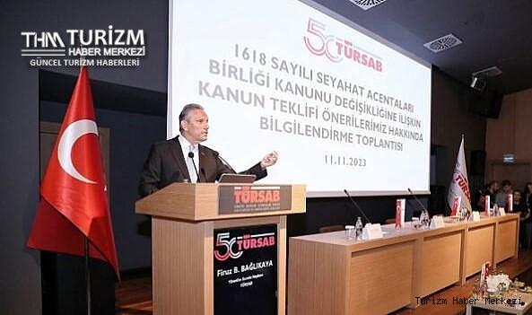 TÜRSAB Yasası ile ilgili önemli gelişme! Bağlıkaya duyurdu