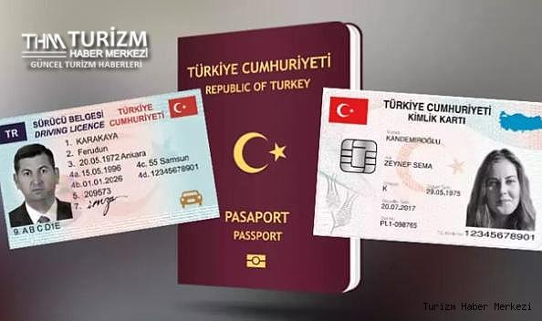 2024 yılı pasaport harcı, ehliyet, kimlik ve trafik cezaları ücretleri