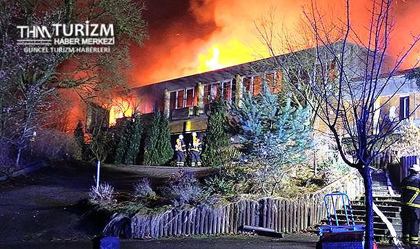 Almanya'da Türk ailenin işlettiği otelde yangın! Kundaklama ihtimali araştırılıyor