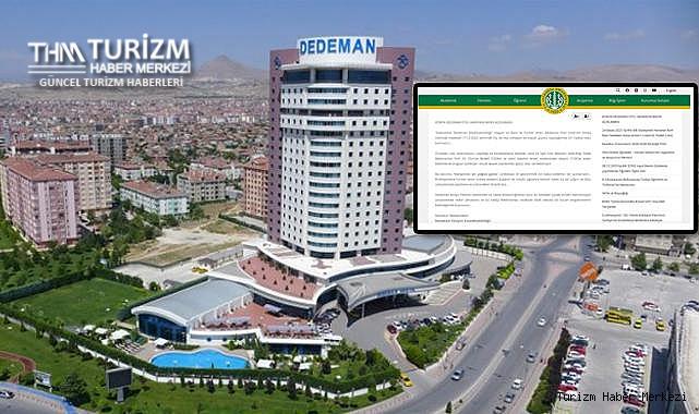 Konya Dedeman Otel'de rezervasyon rezaleti! İstanbul Üniversitesi Rektörü otele alınmadı