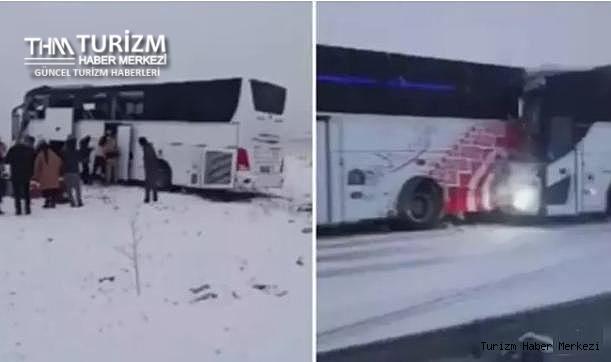 Feci otobüs kazası! 2 ölü çok sayıda yaralı var