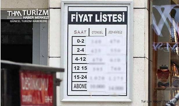 İstanbul'un göbeğindeki otelde otopark soygunu! Fiyat listesi dudak uçuklattı