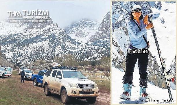 Üzerine kar kütlesi düşen turist rehberi hayatını kaybetti!