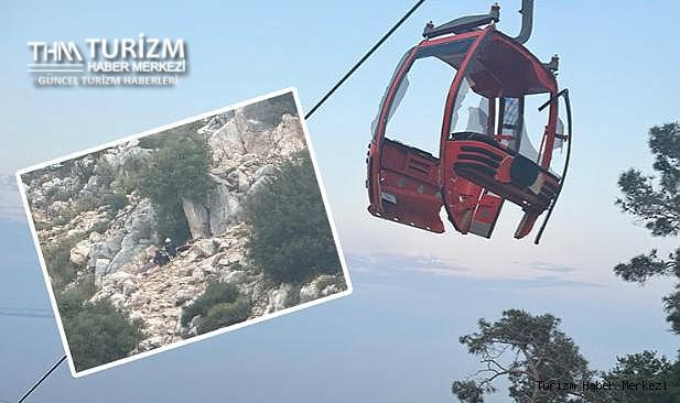 Antalya'da teleferik faciası! Ölü ve yaralılar var