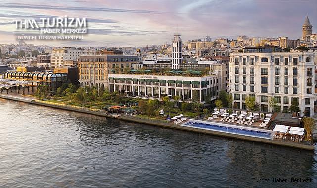 Galataport'un ultra lüks oteli sahil şeridini havuzla kapattı