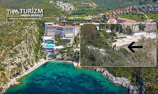Ladonia Hotels Adakule'de çevre katliamı! Koya moloz döküp demir iskele kurdular