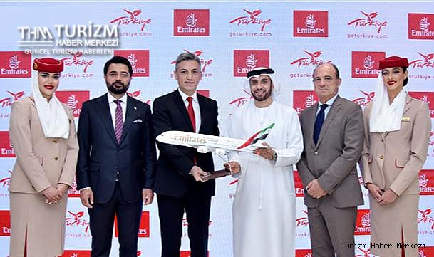 Emirates ile Türkiye Turizm Tanıtım ve Geliştirme Ajansı iş birliği anlaşması imzaladı