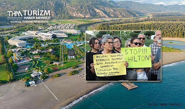 Hilton Dalaman Sarıgerme golf sahası için binlerce ağaç kesecek!