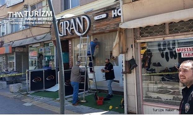 Motosikletle gelip otele kurşun yağdırdılar!