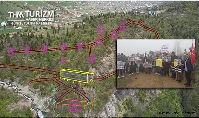 Doğa harikası yaylada göl kenarına turistik tesis yapılacak! Bölge halkı isyan etti