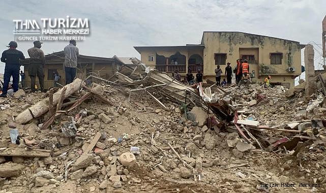 4 katlı otel çöktü! 2 ölü çok sayıda kayıp ve yaralı var