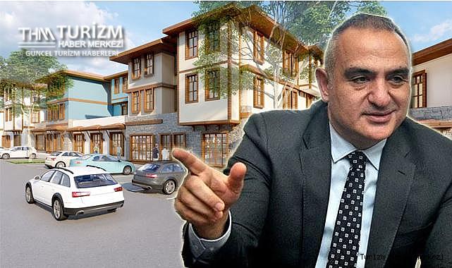 Bakan Ersoy açıkladı! Butik otel olacak konaklar kütüphane oluyor