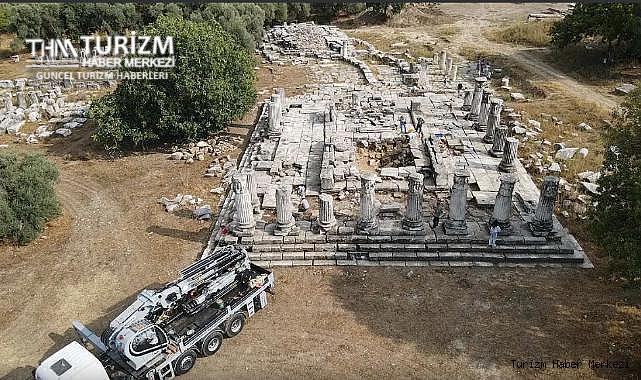 2 bin 100 yıllık tapınak ayağa kaldırılıyor!
