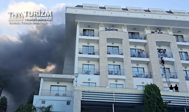 Antalya'daki 5 yıldızlı otelde yangın! Can pazarı yaşandı