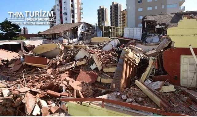Kaçak tadilat yapılan otel çöktü! Ölü ve yaralılar var