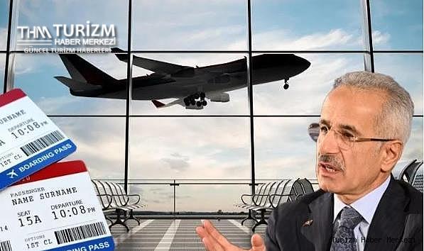 Uçak biletlerinde tavan fiyat artacak mı? Bakan Uraloğlu açıkladı