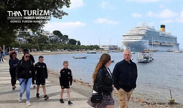 Bodrum'a turizm sezonunda gelen kruvaziyer gemi ve turist sayısı belli oldu!